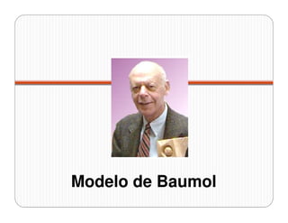 Modelo de Baumol
 