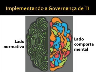 Lado
normativo
Lado
comporta
mental
 