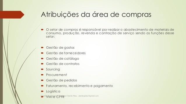 Gestão de compras