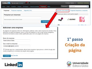 1° passo
Criação da
página

 