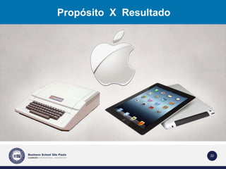 22 
Propósito X Resultado 
 