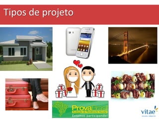 Tipos de projeto
 