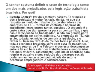Papel do projeto como diferenciador da empresa em relação aos concorrentesPerspectiva AmbientalOrganização