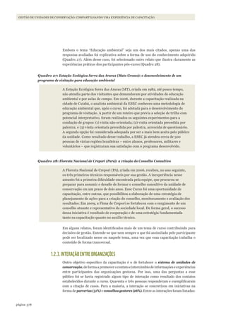 Gestão de Unidades de Conservação