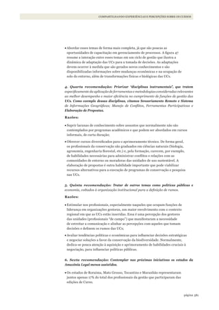 Gestão de Unidades de Conservação