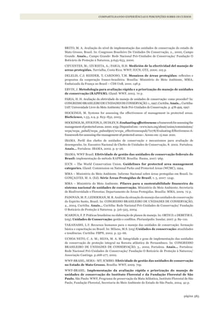 Gestão de Unidades de Conservação