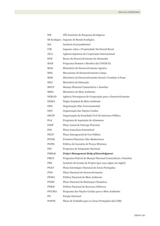 Gestão de Unidades de Conservação