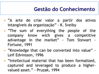 Gestão do Conhecimento