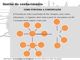 Gestão do conhecimento“Nós nos encontramos de frente a desafios que nós não estávamos preparados, num ambiente de contínua  e grande mudança. Mudança não é mais uma exceção, é uma regra. Cada canto do mundo está mudando constantemente de uma forma nunca vista antes, desde a forma de governar e operar negócios, até a forma de nos vestir e o que comemos. Muitas dessas mudanças ocorrem sem o nosso entendimento ou completo controle.” – John H. Clippinger