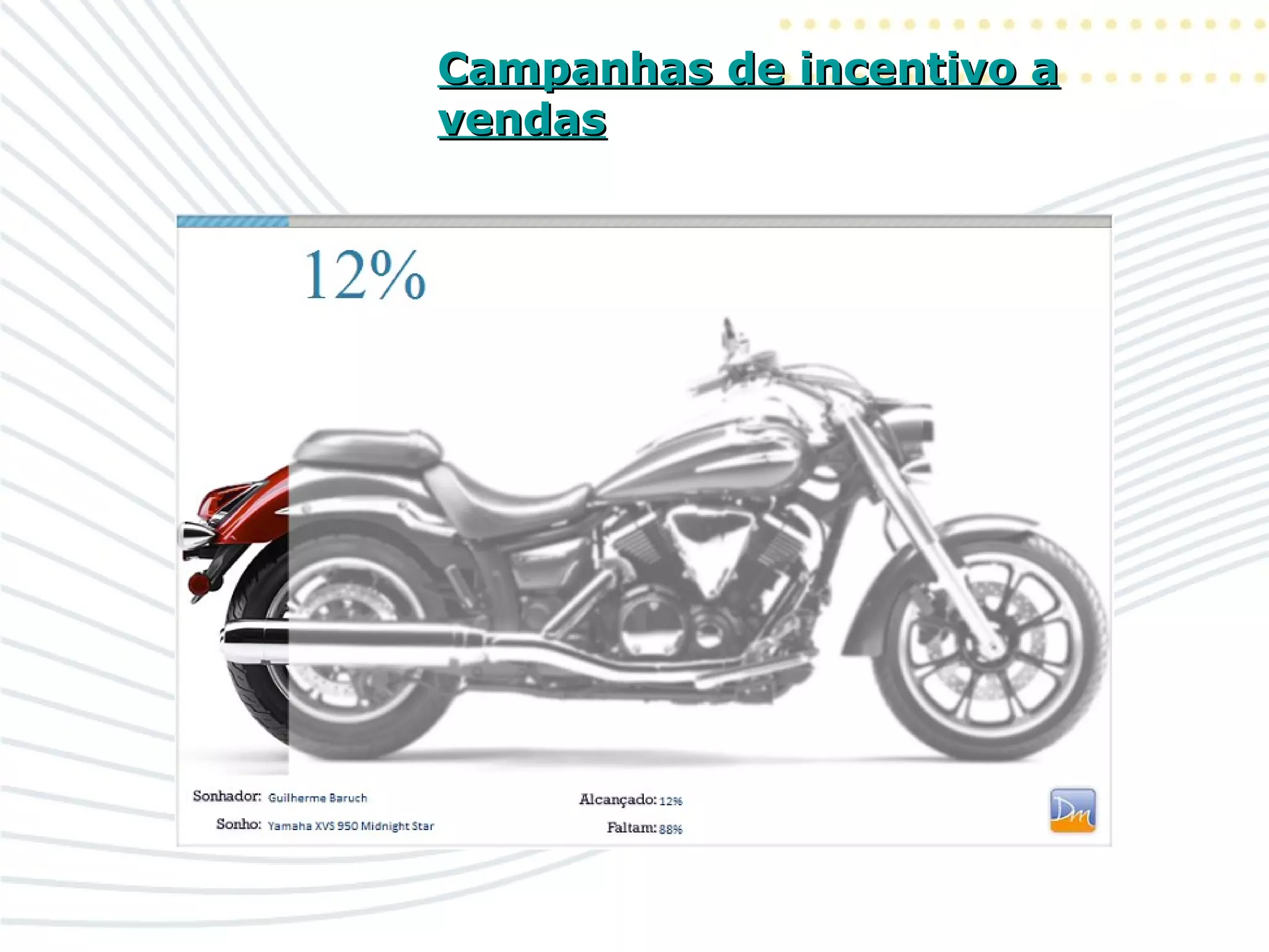 Campanhas de incentivo aCampanhas de incentivo a
vendasvendas
 