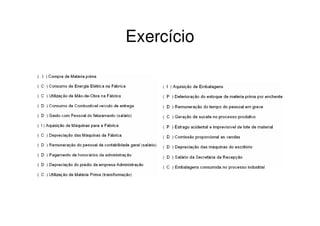 Exercício
 