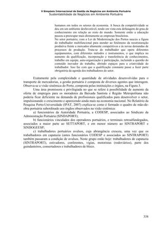 Gestão em ambiente portuária