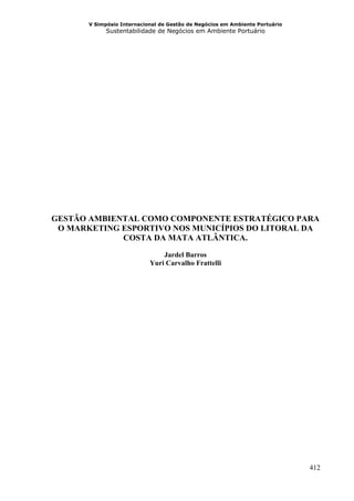 Gestão em ambiente portuária