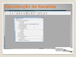 Manutenção de Receitas
 