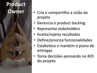 SprintEm cada Sprint: planejamento, execução, acompanhamento, validação e análise de melhoriasAs reuniões diárias servem para o acompanhamento de metas e verificação de impedimentosPlanejamentoTático é feitoa cadaSprint