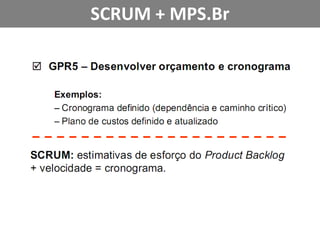 ProductBacklogEmergentePriorizado e estimadoMaior prioridade, mais detalhesQualquer um pode contribuirPriorização é tarefa do POSempre visívelAlinhado ao plano de negócios: (benefício + penalidade) / tamanho