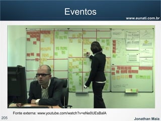 205 Jonathan Maia
www.eunati.com.br
Eventos
Fonte externa: www.youtube.com/watch?v=eNe0UEsBalA
 