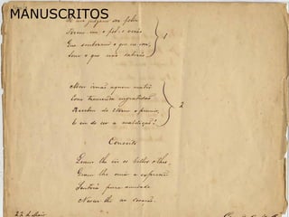 MANUSCRITOS 
 