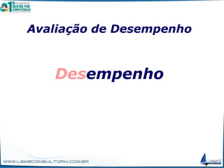 Avaliação de Desempenho
Desempenho
 