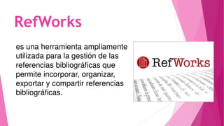 RefWorks
 