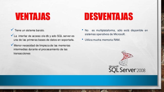 Gestores de bdd