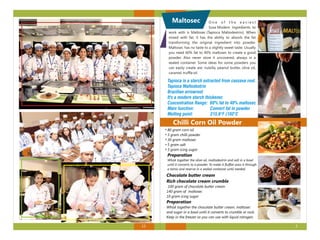 MOLECULAR GASTRONOMY, FOOD STYLING, PLATING