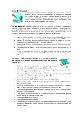 Calentamiento Global