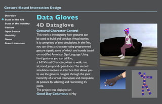Gesture Based Interaction