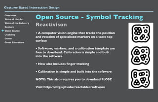 Gesture Based Interaction