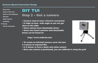 Gesture Based Interaction