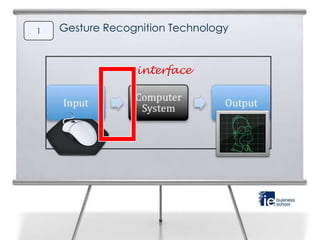 1   Gesture Recognition Technology


                 interface
 