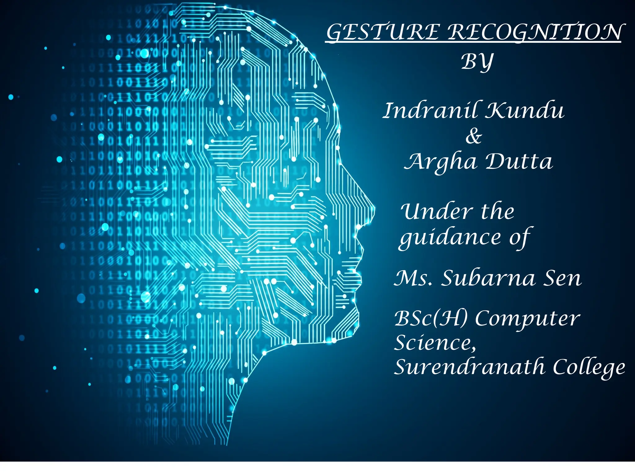 Subarna Computer Gesture Recognition (an AI model based project )ppt (3).pptx