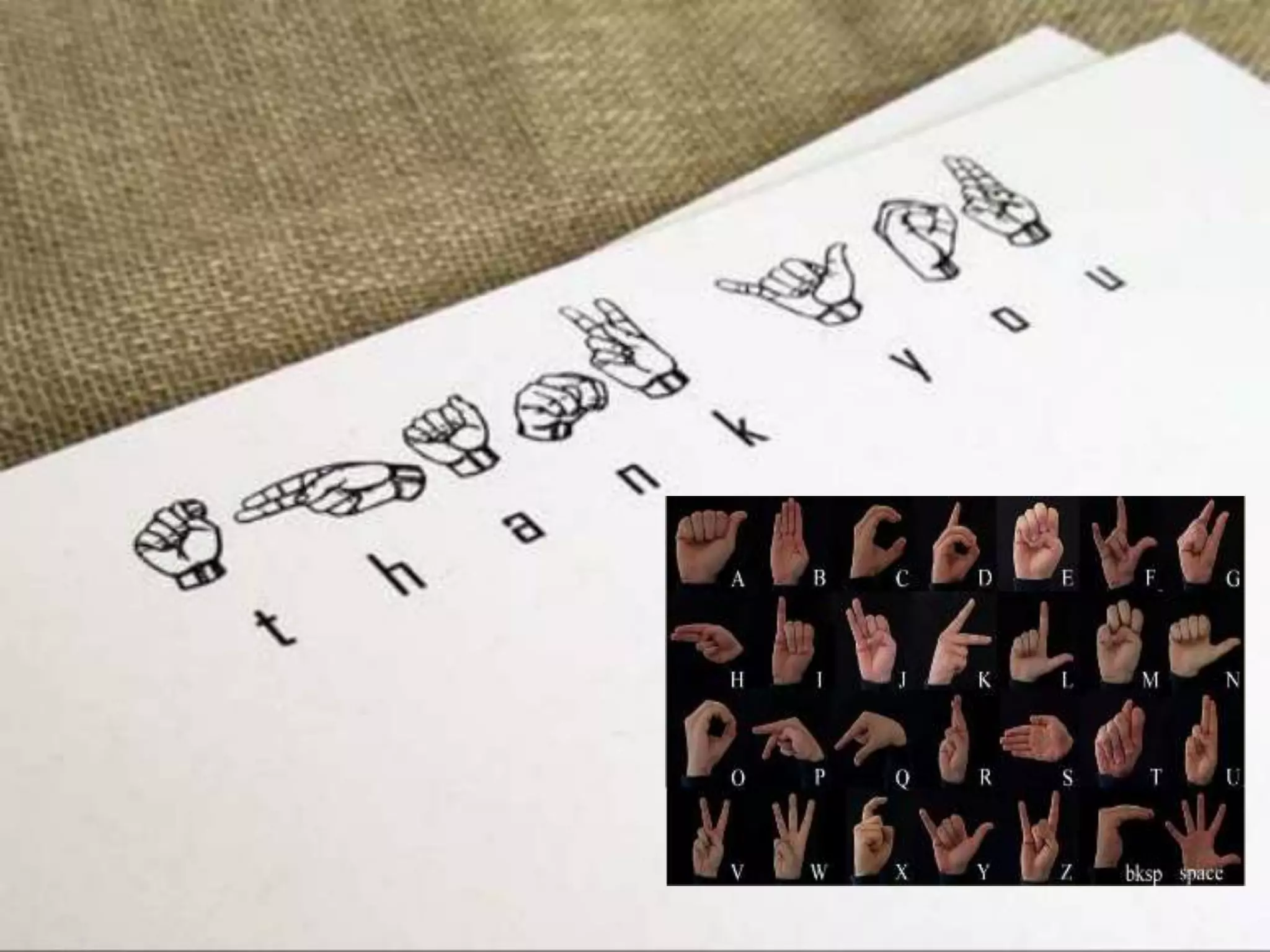 Gesture recognition technology 