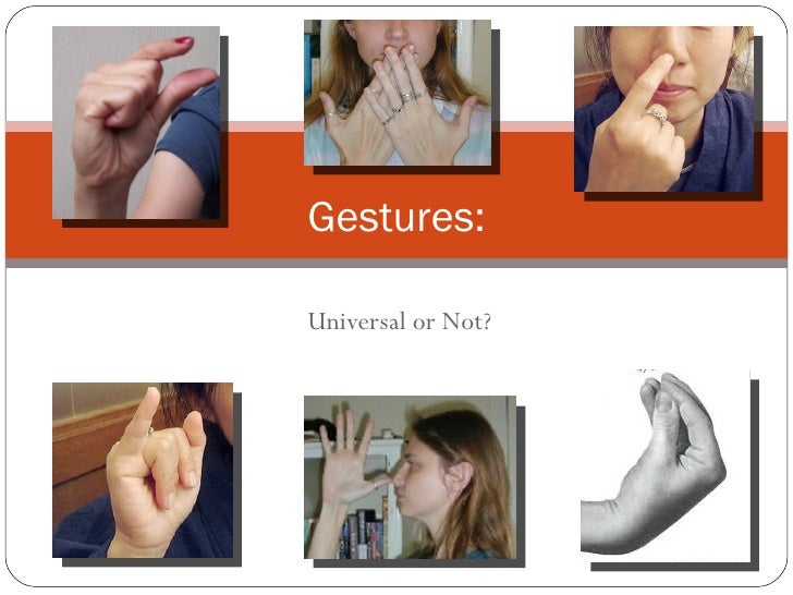 Gestures Presentation