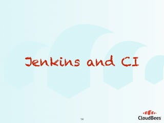 Jenkins and CI
14
 