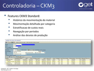 Material Ledger - Solução para CKM3 Coletiva