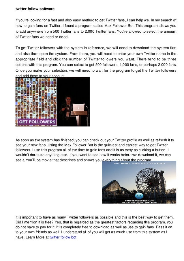 twitter follower bot