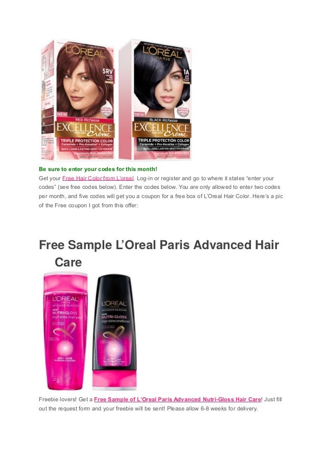 Free natural hair samples 2015