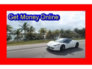 Get money online