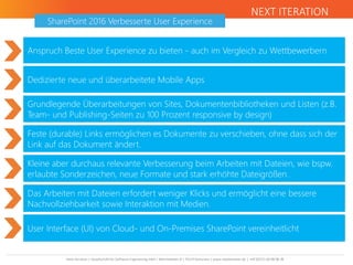 Next Iteration | Gesellschaft für Software Engineering mbH | Bahnhofplatz 8 | 76137 Karlsruhe | www.nextiteration.de | +49...