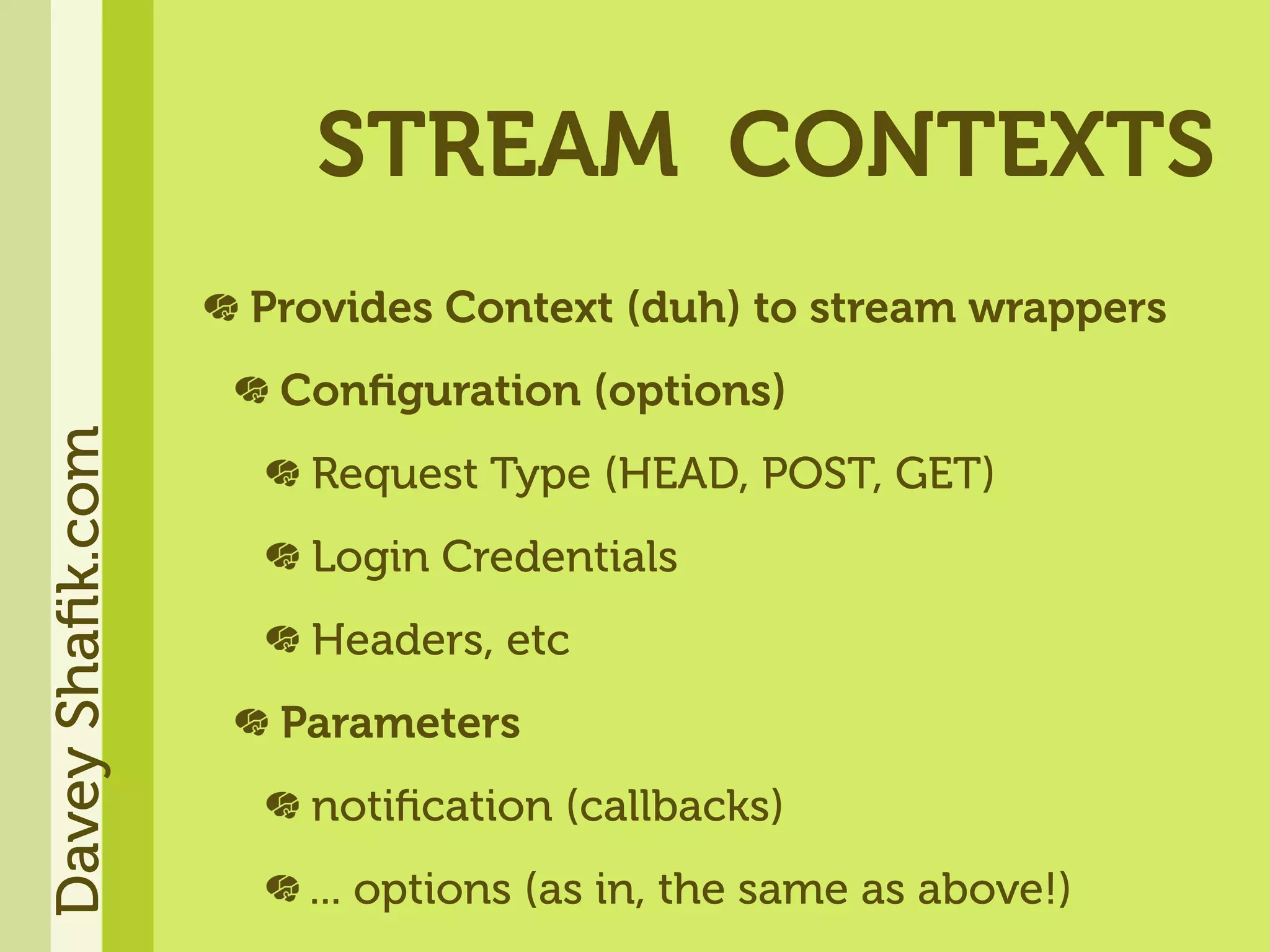 Get Soaked - An In Depth Look At PHP Streams