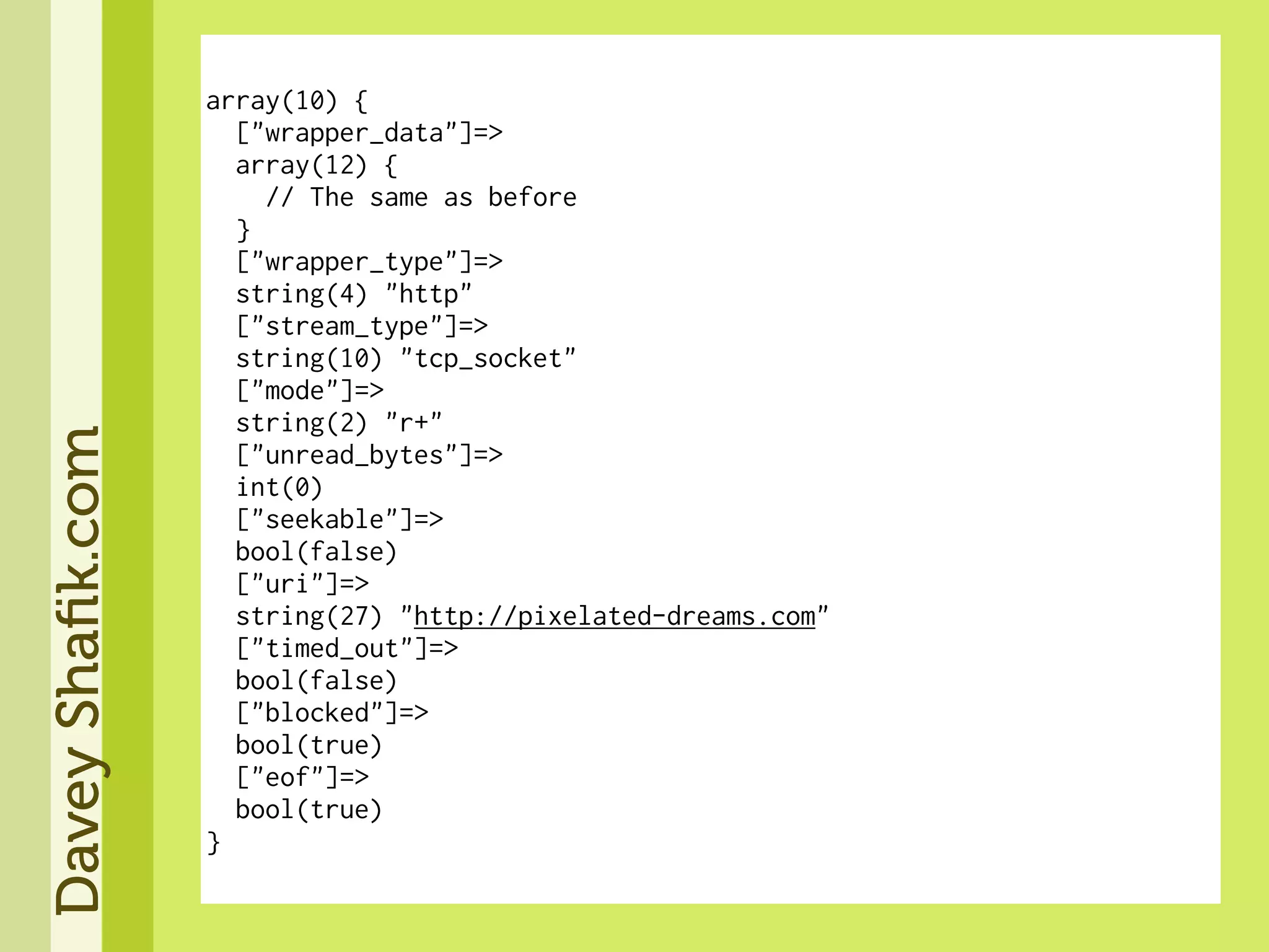 Get Soaked - An In Depth Look At PHP Streams