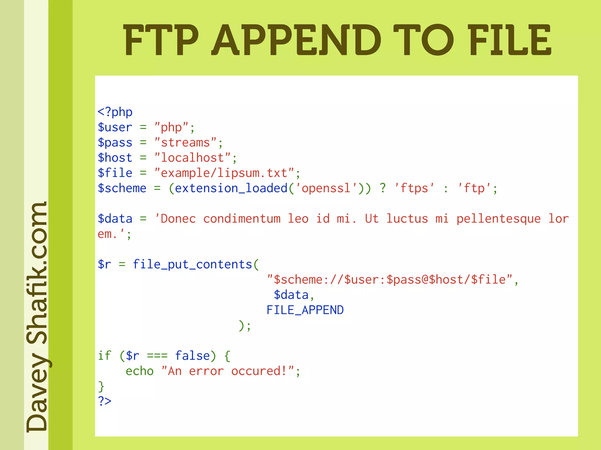 Get Soaked - An In Depth Look At PHP Streams