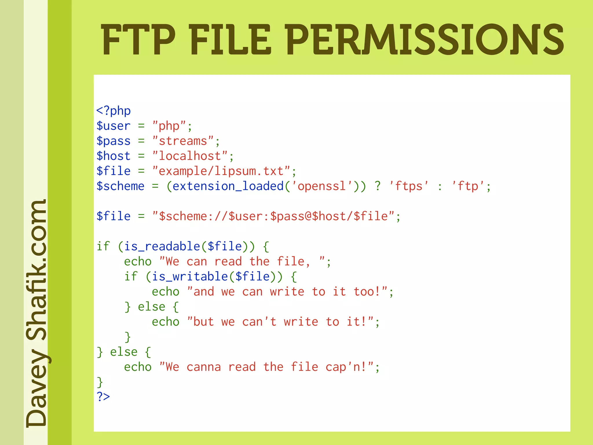 Get Soaked - An In Depth Look At PHP Streams