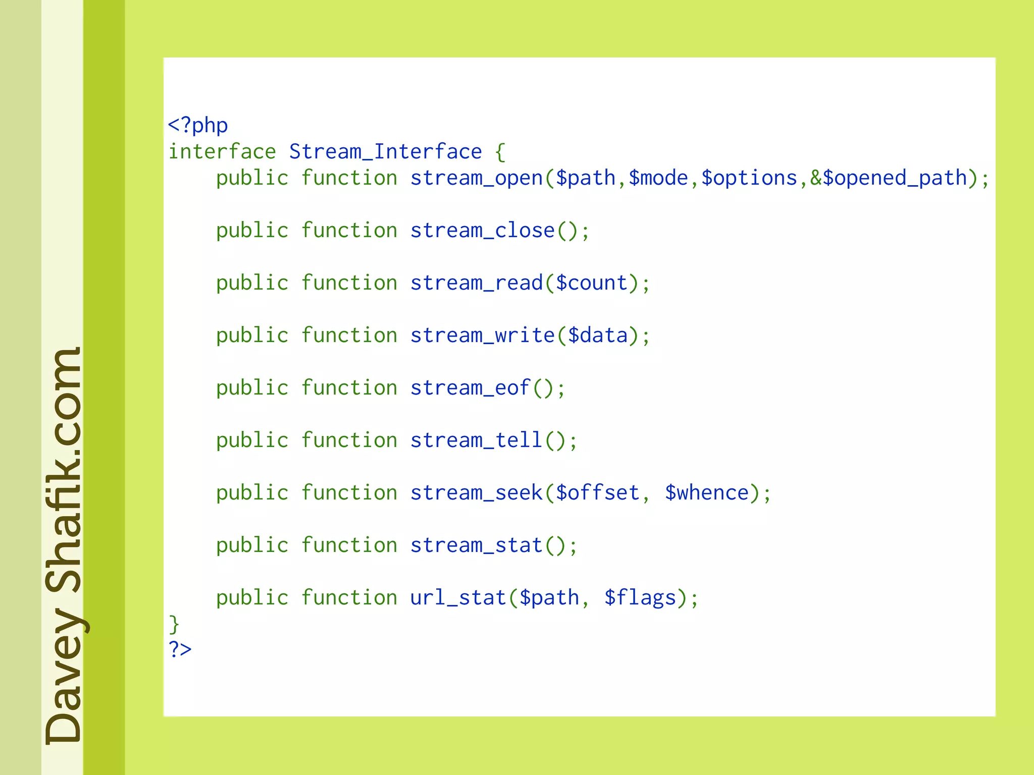 Get Soaked - An In Depth Look At PHP Streams