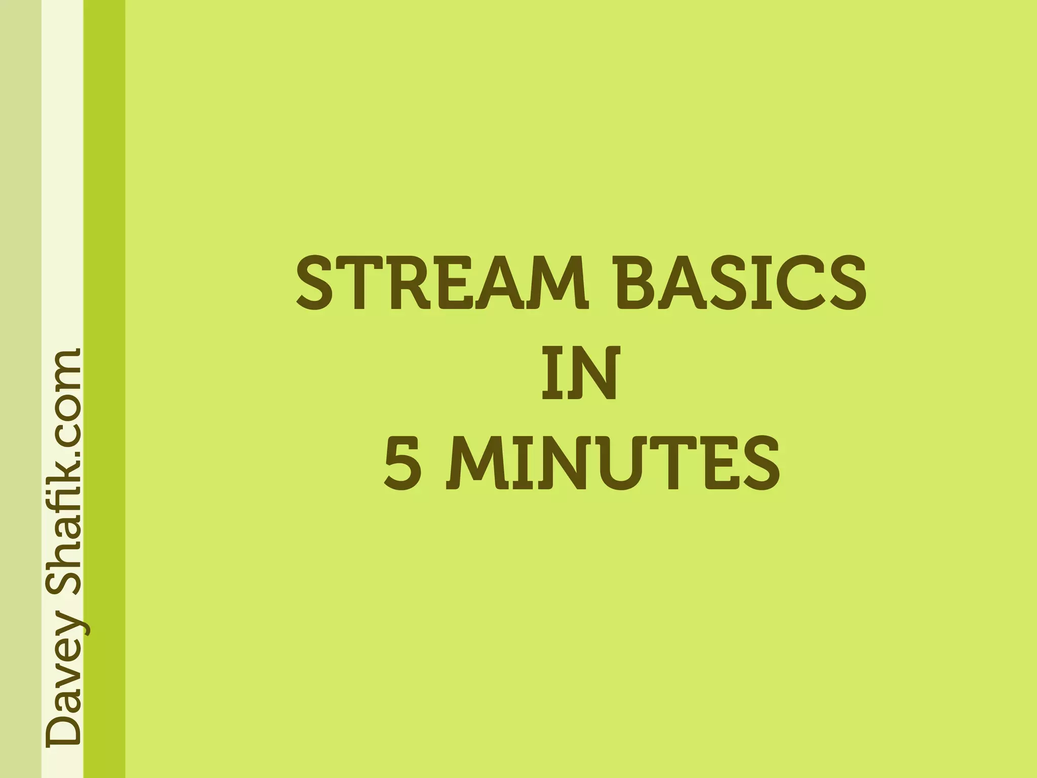 Get Soaked - An In Depth Look At PHP Streams