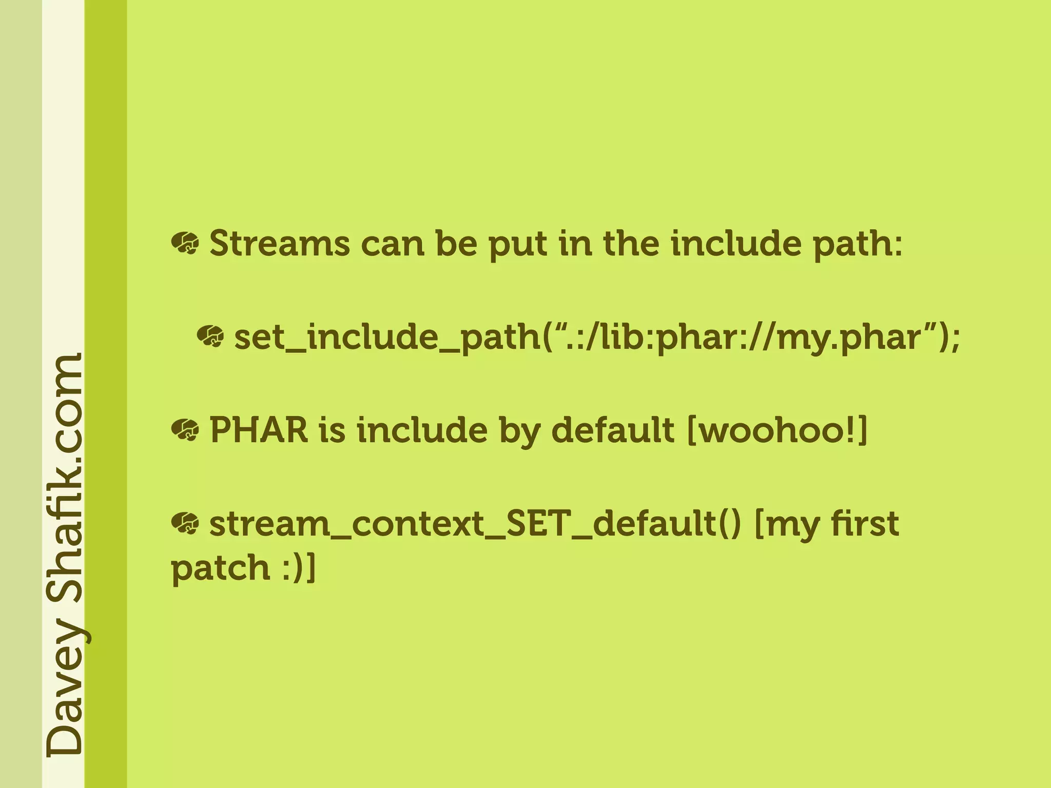 Get Soaked - An In Depth Look At PHP Streams