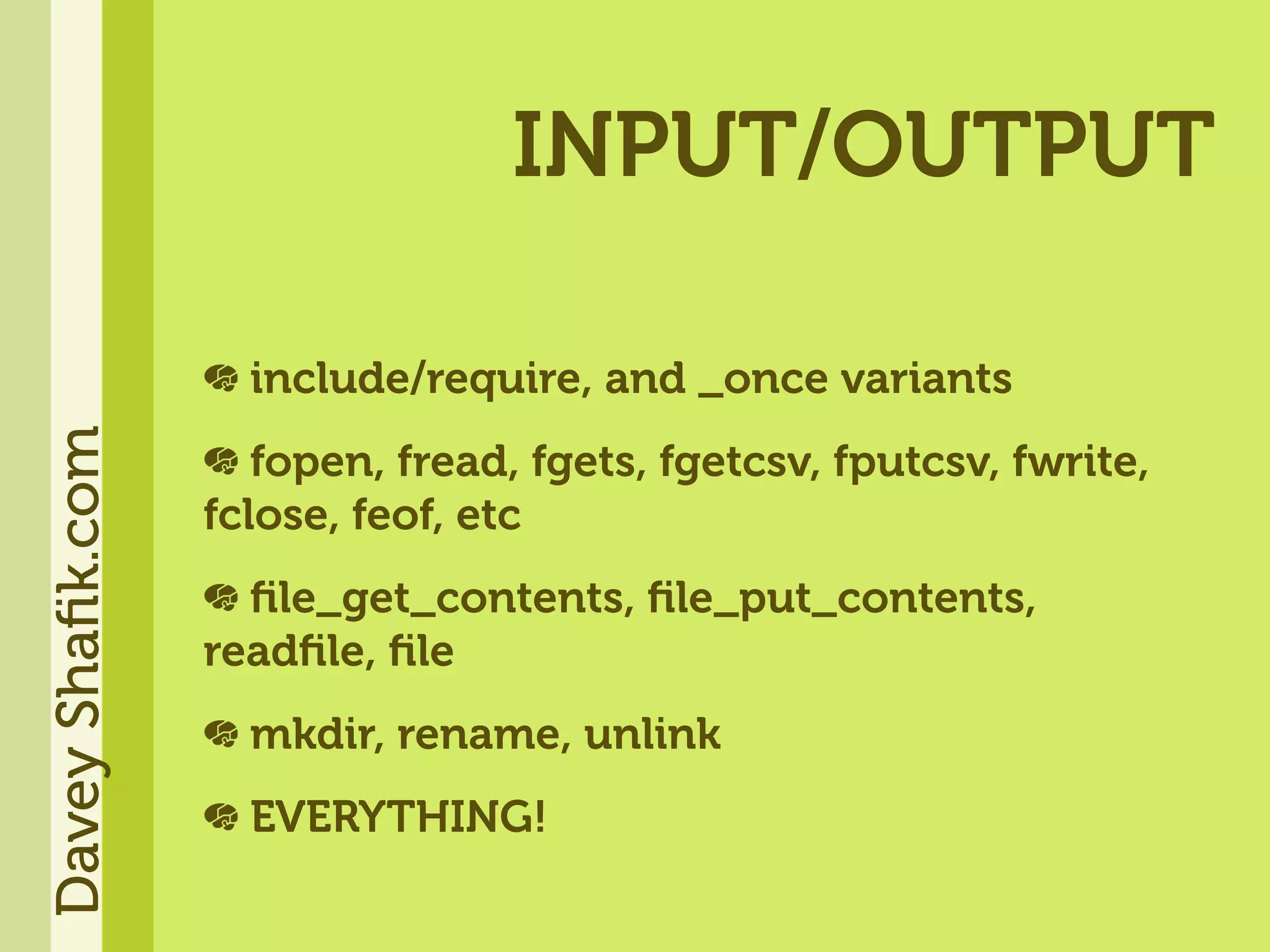 Get Soaked - An In Depth Look At PHP Streams