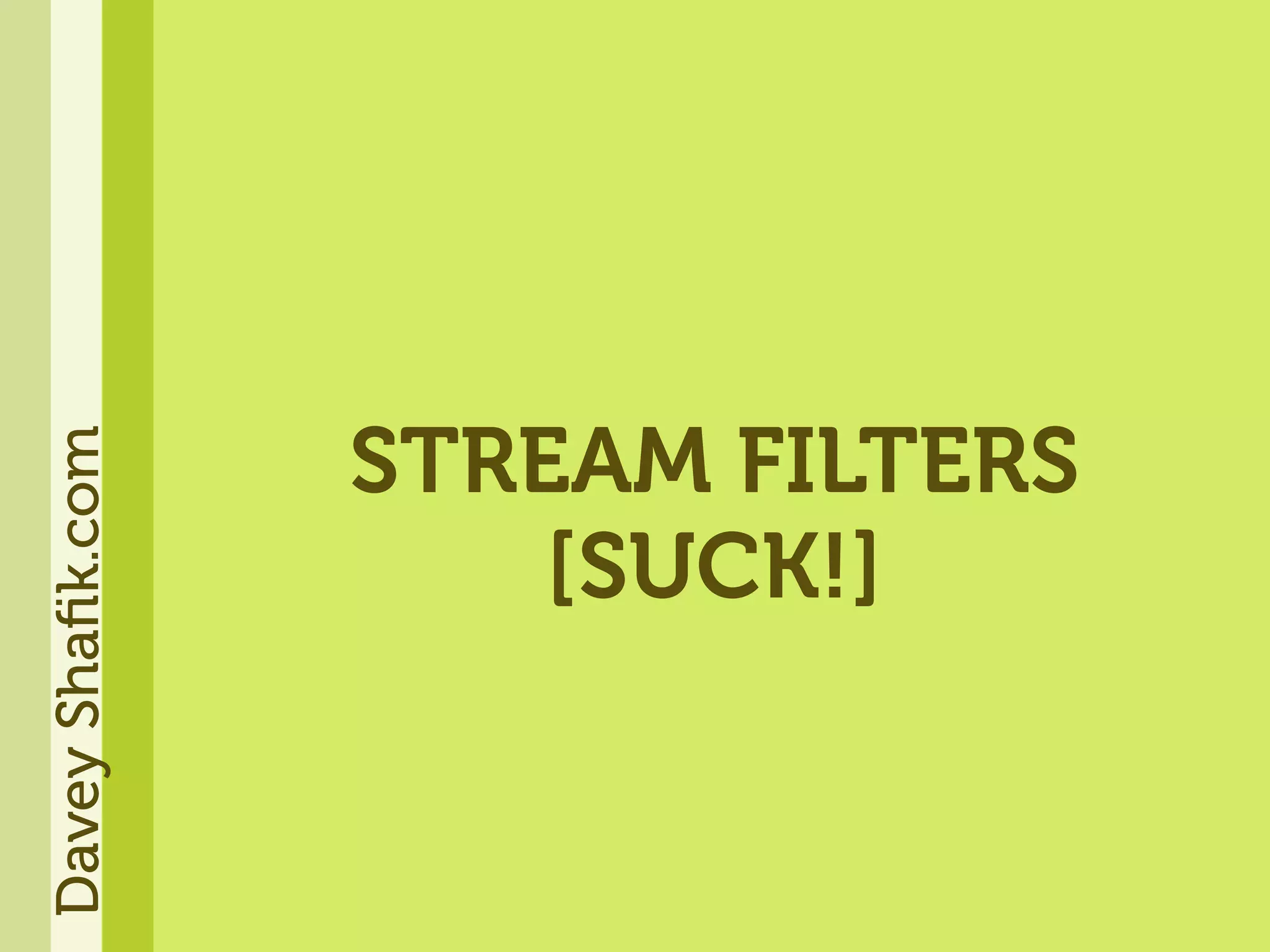 Get Soaked - An In Depth Look At PHP Streams