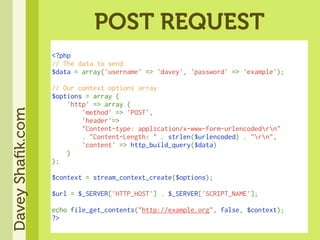 Get Soaked - An In Depth Look At PHP Streams